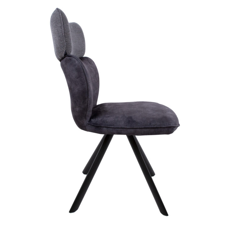 Tool EDDY 49x55xH89cm, tumehall samet Söögilauatoolid, taburetid, pingid H02-300 Söögilauatoolid