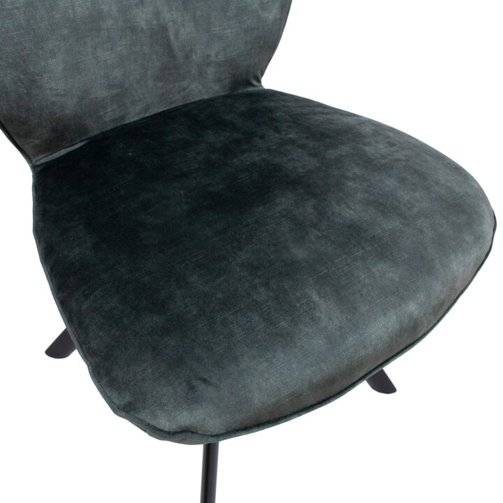Tool EDDY 49x55xH89cm, roheline samet Söögilauatoolid, taburetid, pingid H02-300 Söögilauatoolid