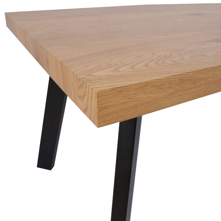 Söögilaud BRIGIT 159/198×84,5xH77cm, hele puit Pikendatavad söögilauad H02-200 Söögilauad