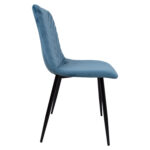 Tool BRIE 45x53xH89cm, sinine samet Söögilauatoolid, taburetid, pingid H02-300 Söögilauatoolid, taburetid, pin