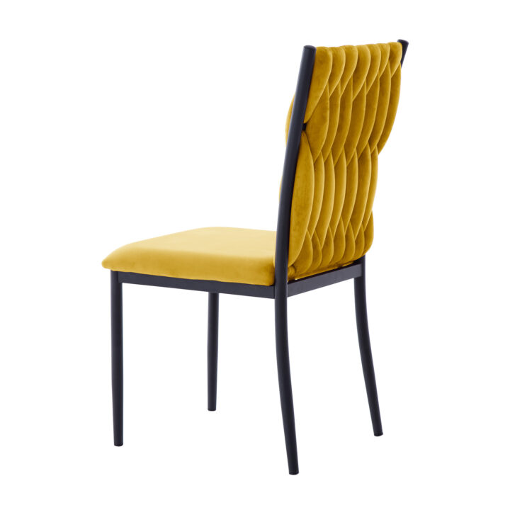 Tool EMORY 47x59xH93cm, kuldkollane Söögilauatoolid, taburetid, pingid H02-300 Söögilauatoolid, taburetid, pin