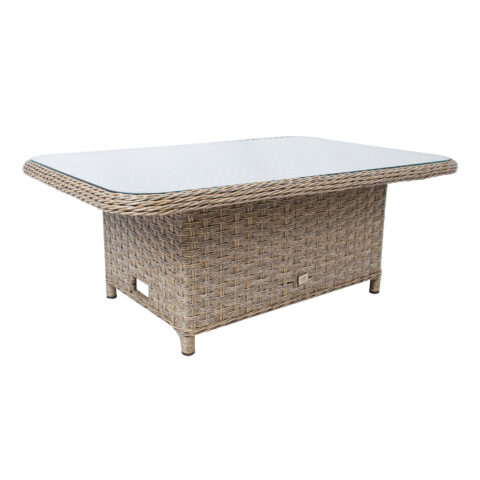 Laud PACIFIC 120x80xH46/65cm, hallikasbeež Aialauad Aialauad