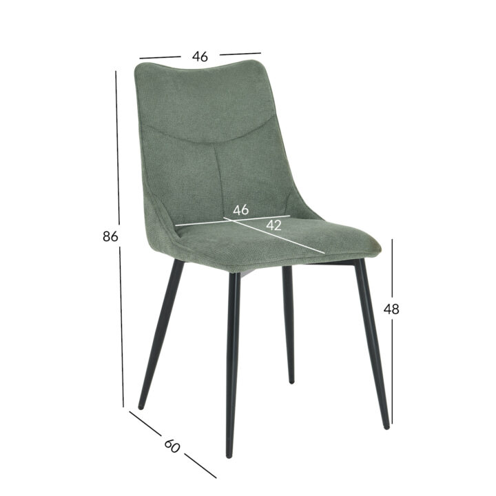 Tool MAIA roheline Söögilauatoolid, taburetid, pingid H02-300 Söögilauatoolid, taburetid, pin