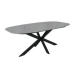 Söögilaud CHASE 200x100xH76cm, hall Söögilauad Söögilauad