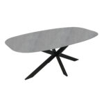 Söögilaud CHASE 200x100xH76cm, hall Söögilauad Söögilauad