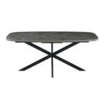 Söögilaud RAMONA 180/220x90xH75cm, betoon Söögituba