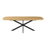 Söögilaud RAMONA 180/220x90xH75cm, hele puit Söögituba