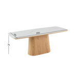 Söögilaud CHASE 200x90xH76cm Söögituba