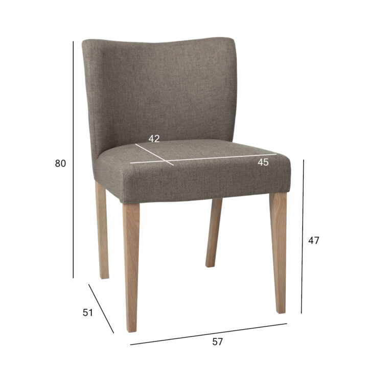 Tool TURIN 57x51xH80cm, kuldpruuni Söögituba SARI TURIN