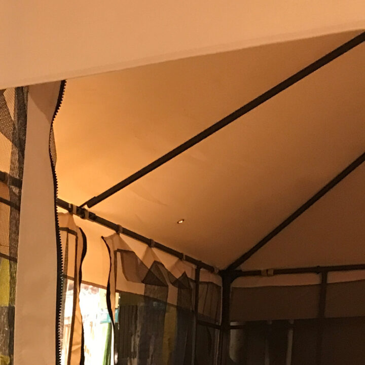 Katus varikatusele LEAF 3x3m, beež Varikatused ja aiatelgid G07-100 Varikatused ja aiatelgid