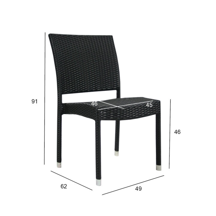 Tool WICKER-3 must Aiatoolid ja aiapingid Aiatoolid ja aiapingid