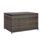 Padjakast WICKER 122x52xH62cm, tumepruun Aiadiivanid ja komplektid G02-500 Padjakastid