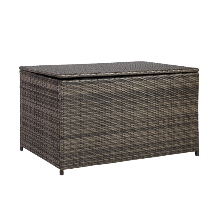 Padjakast WICKER 122x52xH62cm, tumepruun Aiadiivanid ja komplektid G02-500 Padjakastid