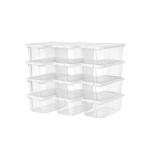 Plastikust jalatsiriiul 35x20x12.5cm, valge Kingakapid, riiulid ja pingid