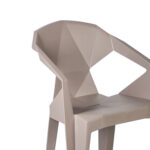 Tool MUZE 56×50,6xH80cm, taupe plastik Aiatoolid ja aiapingid Aiatoolid ja aiapingid