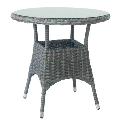 Laud WICKER D78xH75cm, tumepruun Aialauad Aialauad