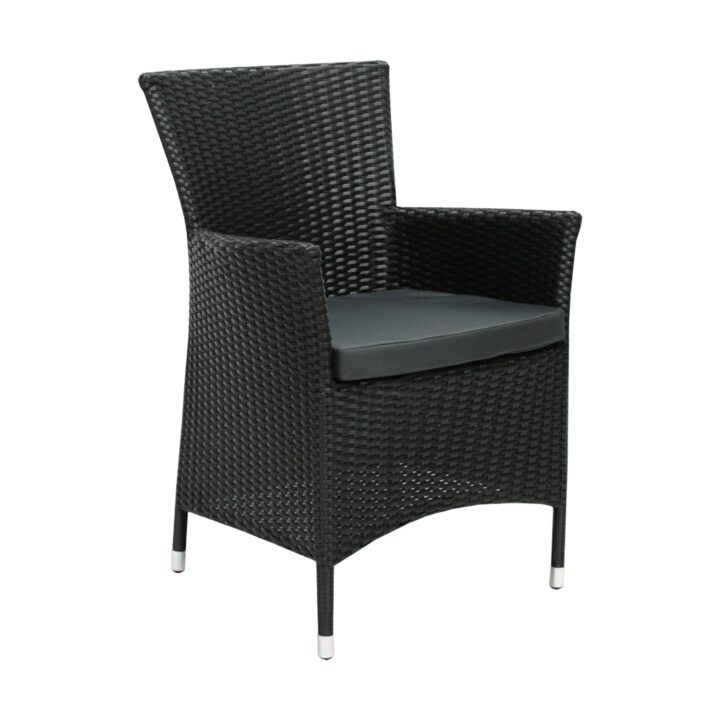 Tool WICKER-1 61x58xH86cm, must Aiatoolid ja aiapingid Aiatoolid ja aiapingid