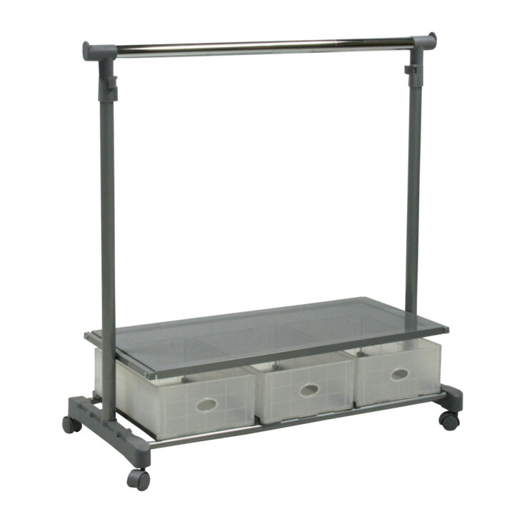 Stange FORD 94x42xH93,5-168cm, hõbedane Esik ja Garderoob H04-200 Riidestanged ja nagid