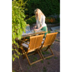 Tool FINLAY 54x57xH86cm käetugedega, akaatsia Aiatoolid ja aiapingid Aiatoolid ja aiapingid