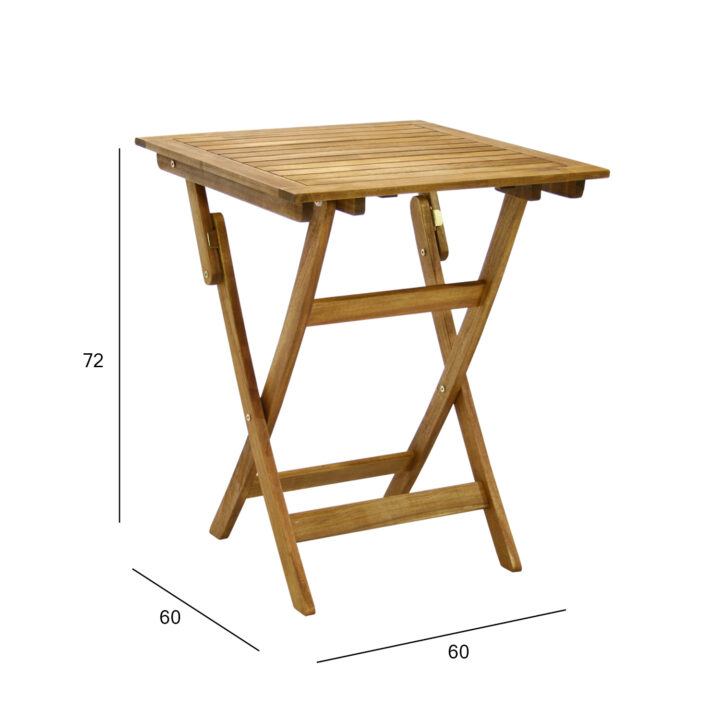 Laud FINLAY 60x60xH72cm, akaatsia Aialauad Aialauad