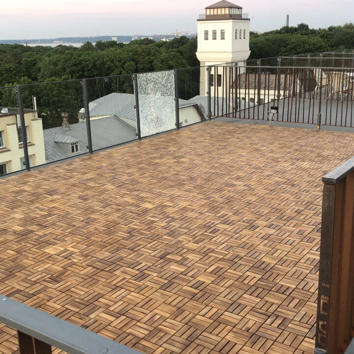 Terrassiplaat FINLAY 30x30cm 11tk/0,99m², akaatsia Rõdumööbel FINLAY