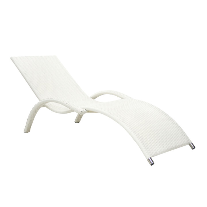 Lamamistool MERIDIAN 70x175xH28/70cm, valge Lamamistoolid ja päevitustoolid G03-100 Lamamistoolid ja päevitustoolid