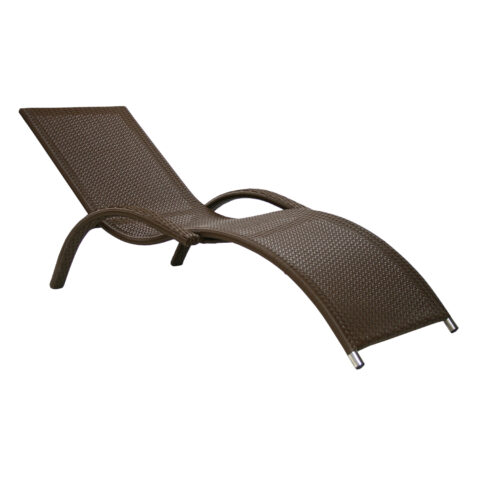 Lamamistool MERIDIAN 70x175xH28/70cm, kohvipruun Lamamistoolid ja päevitustoolid G03-100 Lamamistoolid ja päevitustoolid
