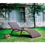 Lamamistool MERIDIAN 70x175xH28/70cm, kohvipruun Lamamistoolid ja päevitustoolid G03-100 Lamamistoolid ja päevitustoolid