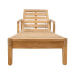 Lamamistool MALDIVE 73x210xH33cm, tiikpuu Lamamistoolid ja päevitustoolid G03-100 Lamamistoolid ja päevitustoolid