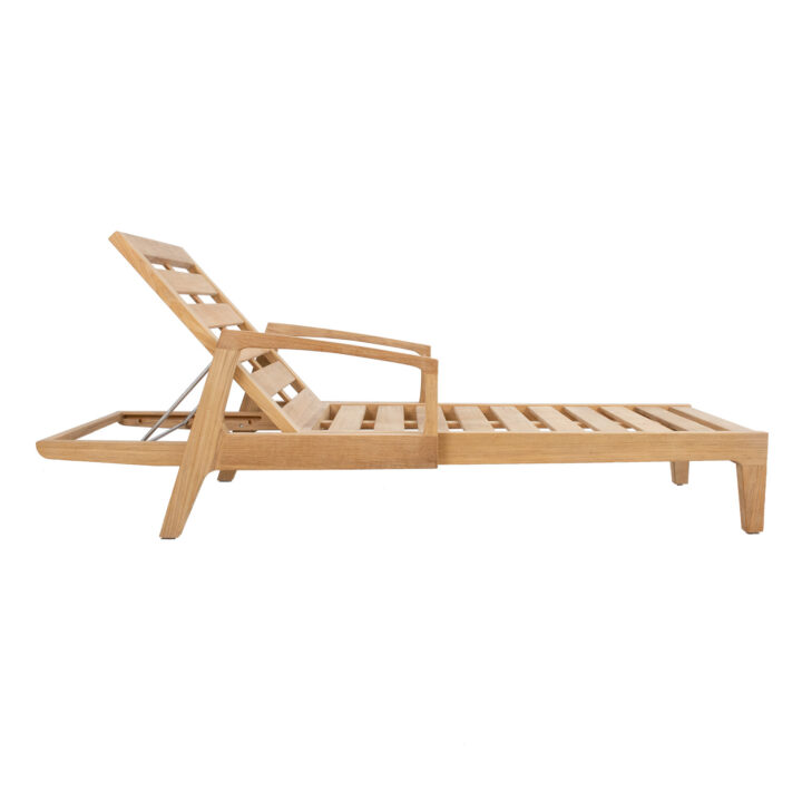 Lamamistool MALDIVE 73x210xH33cm, tiikpuu Lamamistoolid ja päevitustoolid G03-100 Lamamistoolid ja päevitustoolid