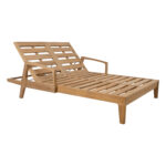 Lamamistool MALDIVE 2-kohaline helepruun 210x138xH33cm, täispuit tiik Lamamistoolid ja päevitustoolid G03-100 Lamamistoolid ja päevitustoolid