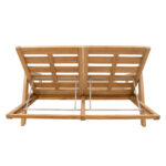 Lamamistool MALDIVE 2-kohaline helepruun 210x138xH33cm, täispuit tiik Lamamistoolid ja päevitustoolid G03-100 Lamamistoolid ja päevitustoolid