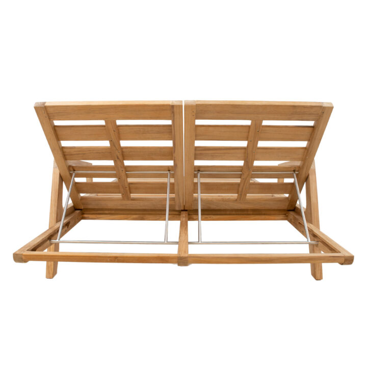 Lamamistool MALDIVE 2-kohaline helepruun 210x138xH33cm, täispuit tiik Lamamistoolid ja päevitustoolid G03-100 Lamamistoolid ja päevitustoolid
