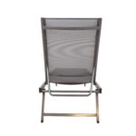 Lamamistool ARIO 192x60xH32-96cm, hall Lamamistoolid ja päevitustoolid G03-100 Lamamistoolid ja päevitustoolid