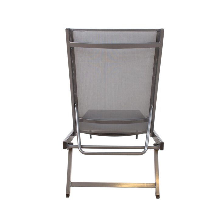 Lamamistool ARIO 192x60xH32-96cm, hall Lamamistoolid ja päevitustoolid G03-100 Lamamistoolid ja päevitustoolid