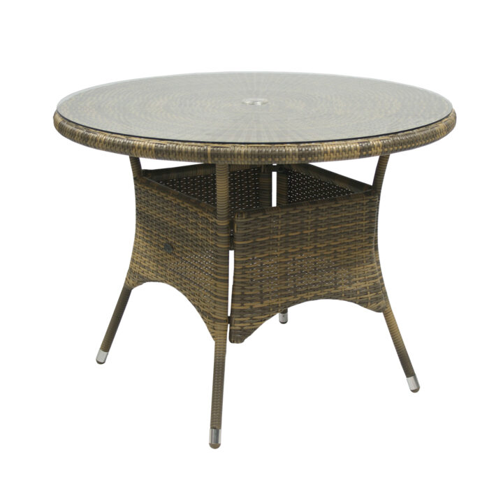 Laud WICKER D100xH71cm, cappuccino Aialauad Aialauad