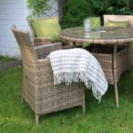 Laud WICKER D100xH71cm, cappuccino Aialauad Aialauad