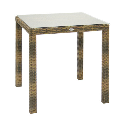 Laud WICKER 73x73xH71cm, cappuccino Mix&Match cappuccino Aialauad