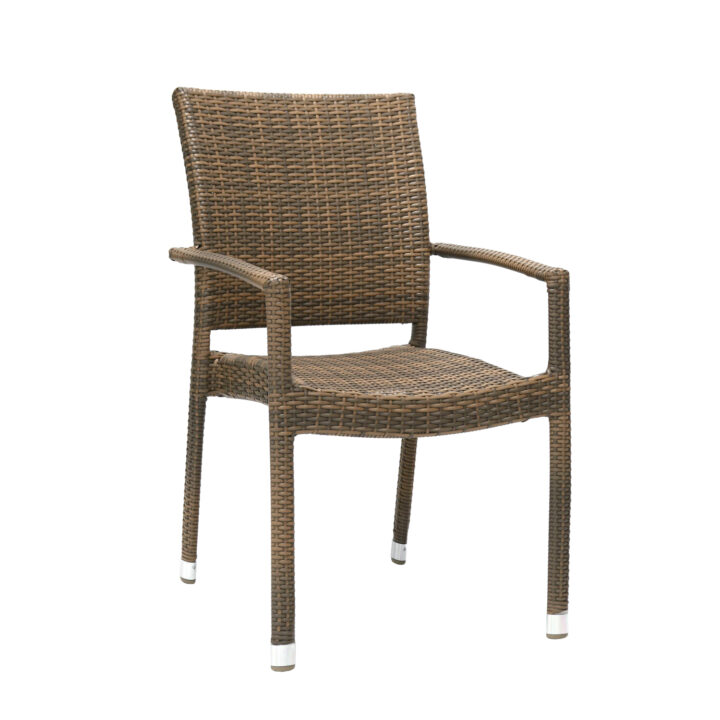 Tool WICKER-3 käetugedega, cappuccino Aiatoolid ja aiapingid Aiatoolid ja aiapingid