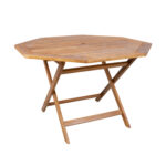 Laud FINLAY 120x120xH72cm, 8-nurkne, akaatsia Aialauad Aialauad