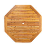 Laud FINLAY 120x120xH72cm, 8-nurkne, akaatsia Aialauad Aialauad