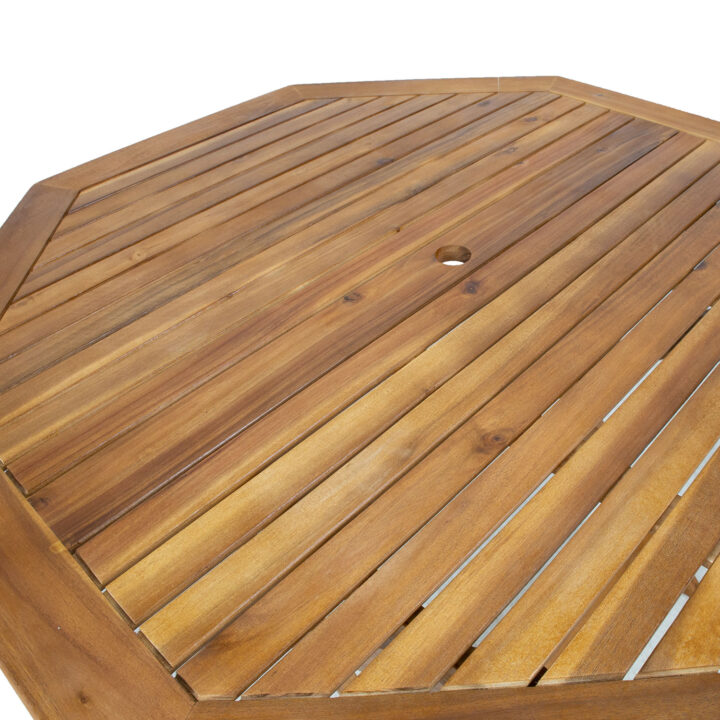 Laud FINLAY 120x120xH72cm, 8-nurkne, akaatsia Aialauad Aialauad