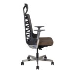 Töötool SPINELLY, 70x70xH118-128cm, taupe/hall, polüesterkangas, plastik Arvutitoolid ja töötoolid Arvutitoolid ja töötoolid