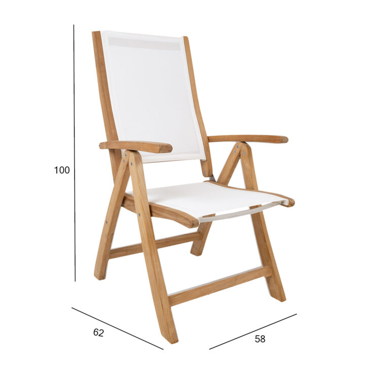 Tool BALI 60x70xH110cm, valge Aiatoolid ja aiapingid Aiatoolid ja aiapingid