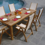 Tool BALI 60x70xH110cm, valge Aiatoolid ja aiapingid Aiatoolid ja aiapingid