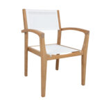 Tool MALDIVE 62x62xH91cm, valge Aiatoolid ja aiapingid Aiatoolid ja aiapingid