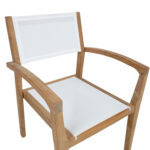 Tool MALDIVE 62x62xH91cm, valge Aiatoolid ja aiapingid Aiatoolid ja aiapingid