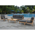 Tugitool MALDIVE 75x89xH86cm, tiikpuu Aiatoolid ja aiapingid Aiatoolid ja aiapingid