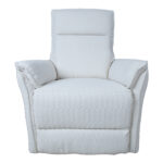 Tugitool GERRY manuaalne recliner 76x92xH101cm, valge Elutoamööbel H01-500 Tugitoolid ja kiiktoolid