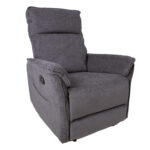 Tugitool GERRY manuaalne recliner 76x92xH101cm, hall Elutoamööbel H01-500 Tugitoolid ja kiiktoolid